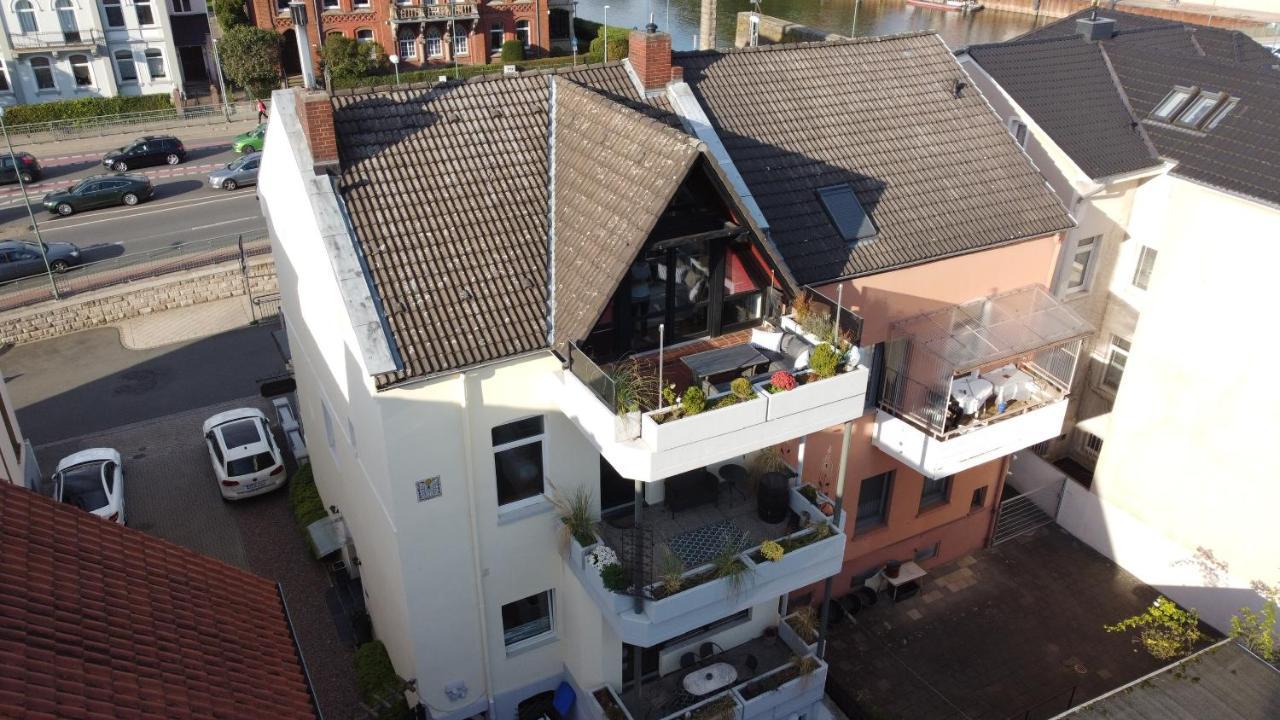 Ferienwohnung Brueckenkopf Og Hamelin Esterno foto